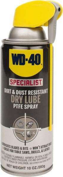 WD-40 Specialist - 10 oz Aerosol Dry Film with PTFE Spray Lubricant - High Temperature, Low Temperature, High Pressure - Best Tool & Supply