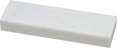 Norton - 3" Long x 1" Wide x 3/8" Thick, Novaculite Sharpening Stone - Rectangle, Ultra Fine Grade - Best Tool & Supply