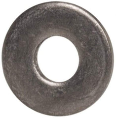 Made in USA - #0 Screw, Grade 300 Stainless Steel Standard Flat Washer - 0.078" ID x 0.188" OD, 0.016" Thick, Passivated Finish, Meets Military Specifications - Best Tool & Supply