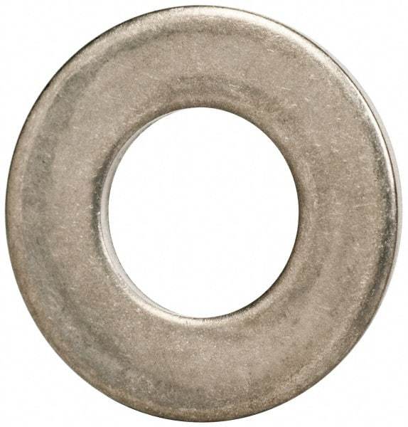 Made in USA - 3/8" Screw, Grade 300 Stainless Steel Standard Flat Washer - 0.405" ID x 0.812" OD, 0.051" Thick, Passivated Finish, Meets Military Specifications - Best Tool & Supply