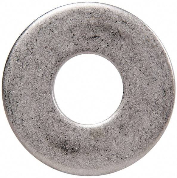 Made in USA - 3/4" Screw, Grade 300 Stainless Steel Standard Flat Washer - 0.812" ID x 2" OD, 0.122" Thick, Plain Finish, Meets Military Specifications - Best Tool & Supply