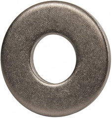 Made in USA - 7/8" Screw, Grade 300 Stainless Steel Standard Flat Washer - 0.938" ID x 2-1/4" OD, 0.136" Thick, Passivated Finish, Meets Military Specifications - Best Tool & Supply