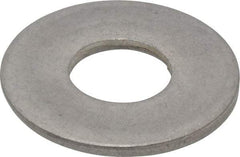 Made in USA - 1" Screw, Grade 300 Stainless Steel Standard Flat Washer - 1.062" ID x 2-1/2" OD, 0.136" Thick, Passivated Finish, Meets Military Specifications - Best Tool & Supply