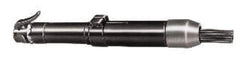 Chicago Pneumatic - 4,300 BPM, 15/16" Bore Diam, Pneumatic Inline Needle Scaler - 1" Stroke Length, 13.9 CFM, 90 psi, 1/4 NPT Inlet - Best Tool & Supply