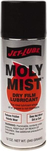 Jet-Lube - 12 oz Aerosol Spray Lubricant - High Temperature, Low Temperature - Best Tool & Supply