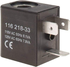 ARO/Ingersoll-Rand - 120 AC Volt, Din Connection Coil Lead Length, Class F, Solenoid Coil - 4.8 Watt, NEMA 4 Enclosure, Use with ARO Solenoid Valve - Best Tool & Supply