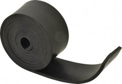 Made in USA - 3/16" Thick x 2" Wide x 60" Long, Neoprene Rubber Strip - Stock Length, 50 Shore A Durometer, 1,000 to 1,200 psi Tensile Strength, -40 to 212°F, Black - Best Tool & Supply