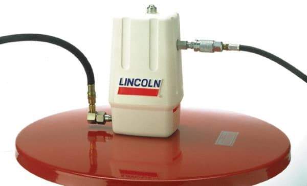 Lincoln - Grease Lubrication Aluminum Air-Operated Pump - For 400 Lb Container - Best Tool & Supply