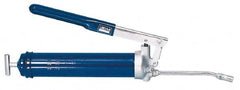 Manual Grease Gun: 16 oz Cartridge 6″ Rigid Hose, 33 Strokes/oz