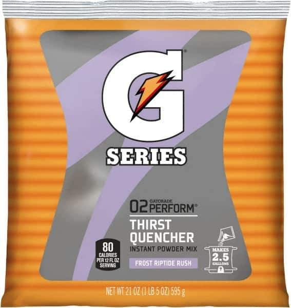 Gatorade - 21 oz Pack Riptide Rush Activity Drink - Powdered, Yields 2.5 Gal - Best Tool & Supply