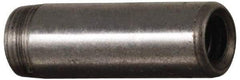 Jergens - 7/16" Diam x 2" Pin Length C-1215 Alloy Steel Pull Out Dowel Pin - C 47-58 & C 60-64 (Surface) Hardness, 1 Beveled & 1 Threaded End - Best Tool & Supply