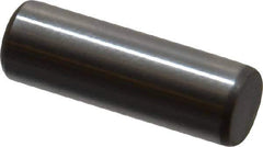 Jergens - 1/4" Diam x 3/4" Pin Length C-1215 Alloy Steel Pull Out Dowel Pin - C 47-58 & C 60-64 (Surface) Hardness, 1 Beveled & 1 Threaded End - Best Tool & Supply