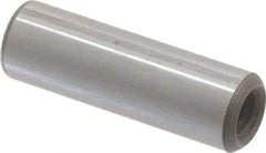 Jergens - 5/16" Diam x 1" Pin Length C-1215 Alloy Steel Pull Out Dowel Pin - C 47-58 & C 60-64 (Surface) Hardness, 1 Beveled & 1 Threaded End - Best Tool & Supply