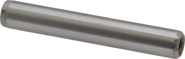 Jergens - 5/16" Diam x 2" Pin Length C-1215 Alloy Steel Pull Out Dowel Pin - C 47-58 & C 60-64 (Surface) Hardness, 1 Beveled & 1 Threaded End - Best Tool & Supply