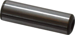 Jergens - 3/8" Diam x 1-1/4" Pin Length C-1215 Alloy Steel Pull Out Dowel Pin - C 47-58 & C 60-64 (Surface) Hardness, 1 Beveled & 1 Threaded End - Best Tool & Supply