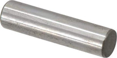 Jergens - 3/8" Diam x 1-1/2" Pin Length C-1215 Alloy Steel Pull Out Dowel Pin - C 47-58 & C 60-64 (Surface) Hardness, 1 Beveled & 1 Threaded End - Best Tool & Supply