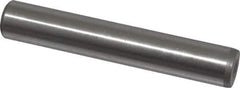 Jergens - 1/2" Diam x 3" Pin Length C-1215 Alloy Steel Pull Out Dowel Pin - C 47-58 & C 60-64 (Surface) Hardness, 1 Beveled & 1 Threaded End - Best Tool & Supply