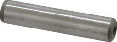 Jergens - 5/8" Diam x 3" Pin Length C-1215 Alloy Steel Pull Out Dowel Pin - C 47-58 & C 60-64 (Surface) Hardness, 1 Beveled & 1 Threaded End - Best Tool & Supply