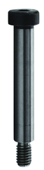 M10 x 60 - Black Finish Heat Treated Alloy Steel - Shoulder Screws - Socket Head - Best Tool & Supply