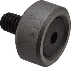 Jergens - 8-32 Thread, 1/2" OD, 1/4" High, Flat Foot - Low Carbon Steel, Case Hardened, 75-77 R30N Heat Treatment - Best Tool & Supply