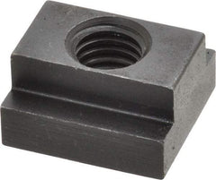 Jergens - 1/2-13 Blind Tapped T Slot Nut - 5/8" Slot Width, 1 x 11/32" Base Width x Height, 1-1/8 x 5/8" OAL x Height - Best Tool & Supply