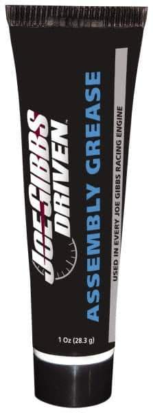 Joe Gibbs Driven Racing Oil - 1 oz Tube Calcium Extreme Pressure Grease - Brown, Extreme Pressure, 158°F Max Temp, NLGIG 1-1/2, - Best Tool & Supply