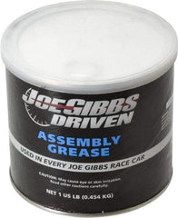 Joe Gibbs Driven Racing Oil - 1 Lb Tub Calcium Extreme Pressure Grease - Brown, Extreme Pressure, 158°F Max Temp, NLGIG 1-1/2, - Best Tool & Supply