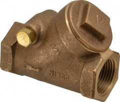 NIBCO - 3/4" Bronze Check Valve - Y-Pattern, FNPT x FNPT, 200 WOG - Best Tool & Supply