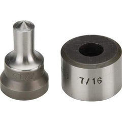 Enerpac - Hydraulic Punch Press Dies & Punches Type: Round Punch Diameter (mm): 11.10 - Best Tool & Supply