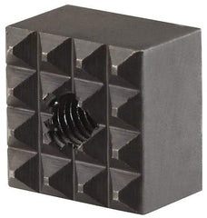 Jergens - Square Positioning Grippers Material: High Speed Steel Height (Inch): 3/8 - Best Tool & Supply