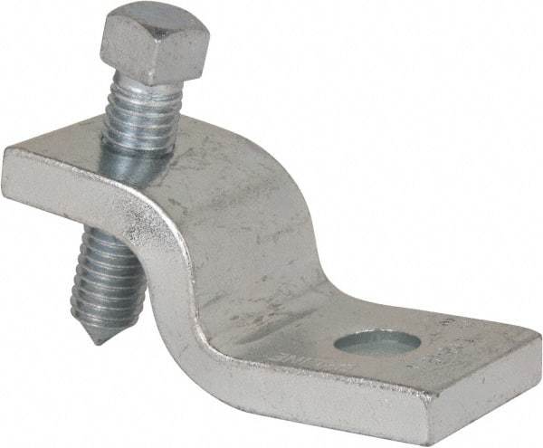 Cooper B-Line - 1" Max Flange Thickness, Strut To Beam Clamp - 600 Lb Capacity, ASTM A1011 Carbon Steel - Best Tool & Supply