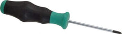 Wera - #0, 5-3/4" OAL, Standard Phillips Screwdriver - 2-3/8" Blade Length, Round Shank, Ergonomic Handle - Best Tool & Supply