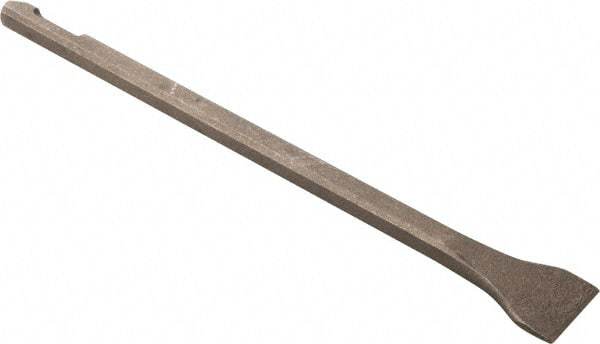 Ingersoll-Rand - 1" Head Width, 12" OAL, 1-1/8" Shank Diam, Scaling Chisel - CP Shank, Steel - Best Tool & Supply