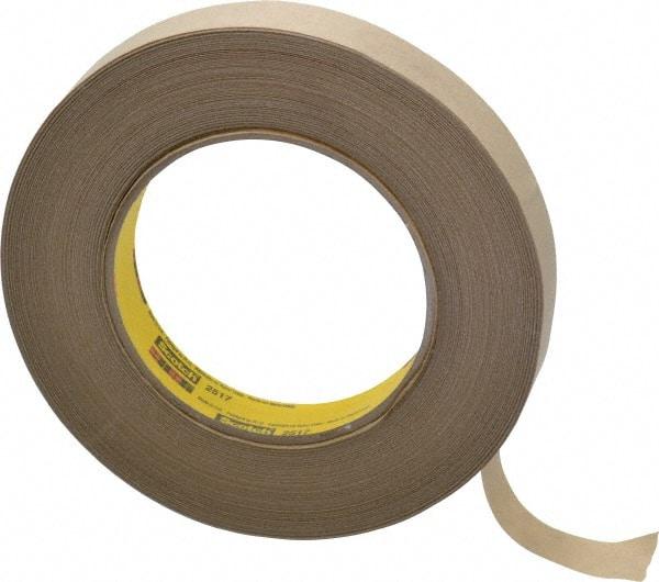 3M - 3/4" Wide x 60 Yd Long Brown Paper Masking Tape - Series 2517, 6.5 mil Thick, 35 In/Lb Tensile Strength - Best Tool & Supply