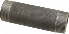 Made in USA - Schedule 80, 2" Diam x 7" Long Black Pipe Nipple - Threaded - Best Tool & Supply