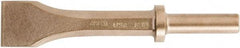 Ampco - 1-3/4" Head Width, 8" OAL, Replacement Chisel - Round Drive, Round Shank - Best Tool & Supply