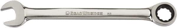 GearWrench - 7mm 12 Point Combination Wrench - Chrome Vanadium Steel, Full Polish Finish - Best Tool & Supply