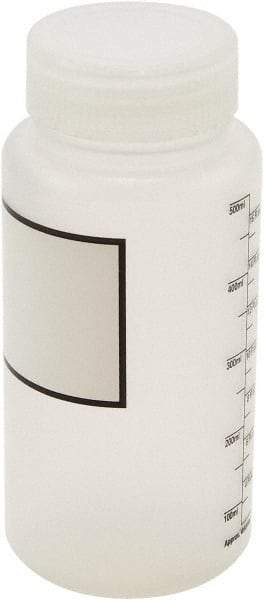 Dynalon Labware - 500 mL Wide-Mouth Bottle - Polypropylene, Translucent, 6-1/2" High x 3" Diam, 55mm Cap - Best Tool & Supply