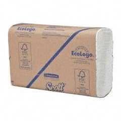 Scott - 1 Ply White Multi-Fold Paper Towels - 9-1/4" Wide - Best Tool & Supply