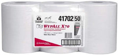 WypAll - X70 Dry Shop Towel/Industrial Wipes - Center Pull, 13-3/8" x 9-3/4" Sheet Size, White - Best Tool & Supply