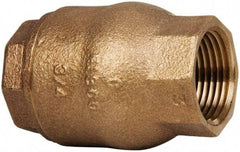 NIBCO - 3/4" Bronze Check Valve - Inline, FNPT x FNPT, 250 WOG - Best Tool & Supply