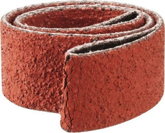 3M - 3/4" Wide x 20-1/2" OAL, 60 Grit, Ceramic Abrasive Belt - Ceramic, Medium, Coated, YF Weighted Cloth Backing, Wet/Dry, Series 777F - Best Tool & Supply