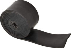 Made in USA - 1/8" Thick x 2" Wide x 60" Long, Neoprene Rubber Strip - Stock Length, 40 Shore A Durometer, 1,000 to 1,200 psi Tensile Strength, -40 to 212°F, Black - Best Tool & Supply