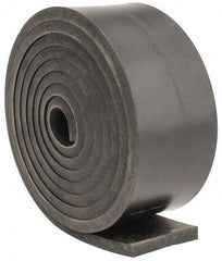 Made in USA - 1/4" Thick x 2" Wide x 60" Long, Neoprene Rubber Strip - Stock Length, 40 Shore A Durometer, 1,000 to 1,200 psi Tensile Strength, -40 to 212°F, Black - Best Tool & Supply