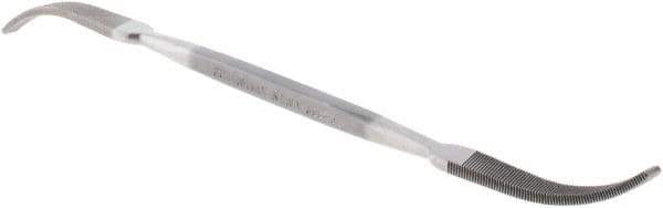 Grobet - 7" Riffler Precision Swiss Pattern File - Silversmith's Handle - Best Tool & Supply