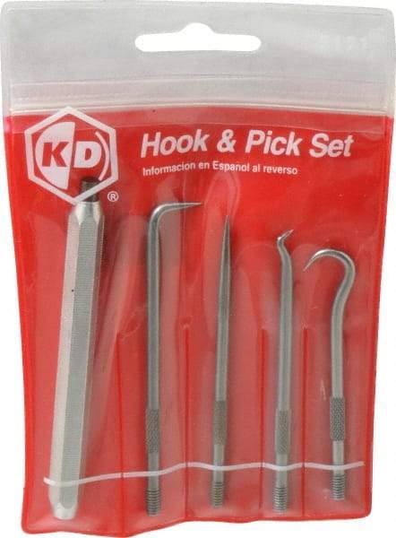 GearWrench - 5 Piece Hook & Probe Set - Steel - Best Tool & Supply