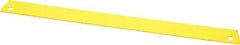 Starrett - 12" Long, 10 Teeth per Inch, Bi-Metal Power Hacksaw Blade - Toothed Edge, 1-1/8" Wide x 0.05" Thick - Best Tool & Supply