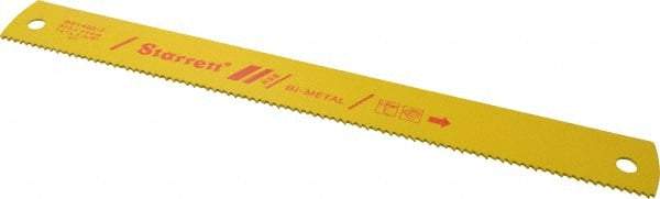 Starrett - 14" Long, 6 Teeth per Inch, Bi-Metal Power Hacksaw Blade - Toothed Edge, 1-5/8" Wide x 0.075" Thick - Best Tool & Supply