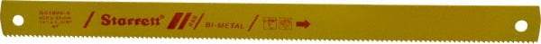 Starrett - 18" Long, 6 Teeth per Inch, Bi-Metal Power Hacksaw Blade - Toothed Edge, 1-3/8" Wide x 0.062" Thick - Best Tool & Supply