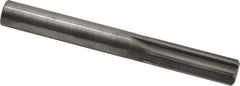 Hertel - Letter X Solid Carbide 6 Flute Chucking Reamer - Straight Flute, 0.397" Straight Shank, 1-1/4" Flute Length, 3-1/2" OAL - Best Tool & Supply